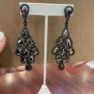 Hanging earrings